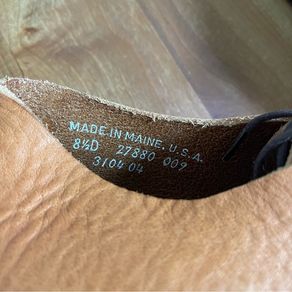 NWOB Rancourt Mens "Otto" Brown Leather Lace-Up Shoes Size 8.5 Unworn Dust Bags - Picture 6 of 6